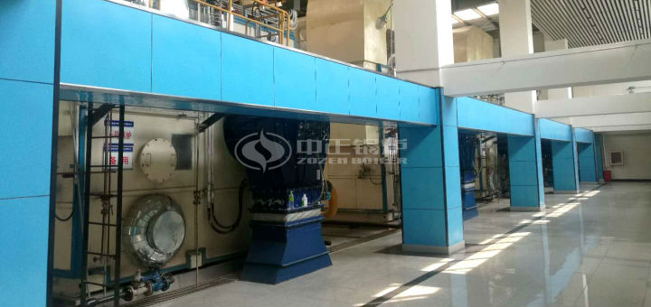 保定達(dá)億紙業(yè)20噸冷凝式燃?xì)庹羝仩t項目